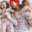 Conjunto de pijamas de Natal para família, mãe, filha, pai, filho, roupas combinando, estampa fofa, roupa de casa, meninos, meninas, pijamas, visual natalino