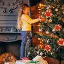 5/10pcs 14.5cm Lindas flores de natal!!! Deixe sua árvore de natal ou sua casa mais linda e sofisticada!!!