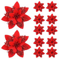 5/10pcs 14.5cm Lindas flores de natal!!! Deixe sua árvore de natal ou sua casa mais linda e sofisticada!!!