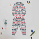 Conjunto de pijamas de Natal para família, mãe, filha, pai, filho, roupas combinando, estampa fofa, roupa de casa, meninos, meninas, pijamas, visual natalino