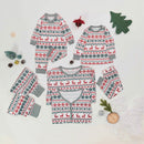 Conjunto de pijamas de Natal para família, mãe, filha, pai, filho, roupas combinando, estampa fofa, roupa de casa, meninos, meninas, pijamas, visual natalino