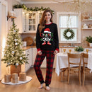 Conjunto de pijamas de Natal para família, mãe, filha, pai, filho, roupas combinando, estampa fofa, roupa de casa, meninos, meninas, pijamas, visual natalino. Tenha uma linda tradição de natal, muito legal para fotos de n