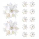 5/10pcs 14.5cm Lindas flores de natal!!! Deixe sua árvore de natal ou sua casa mais linda e sofisticada!!!